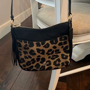 Coach Leopard print purse
